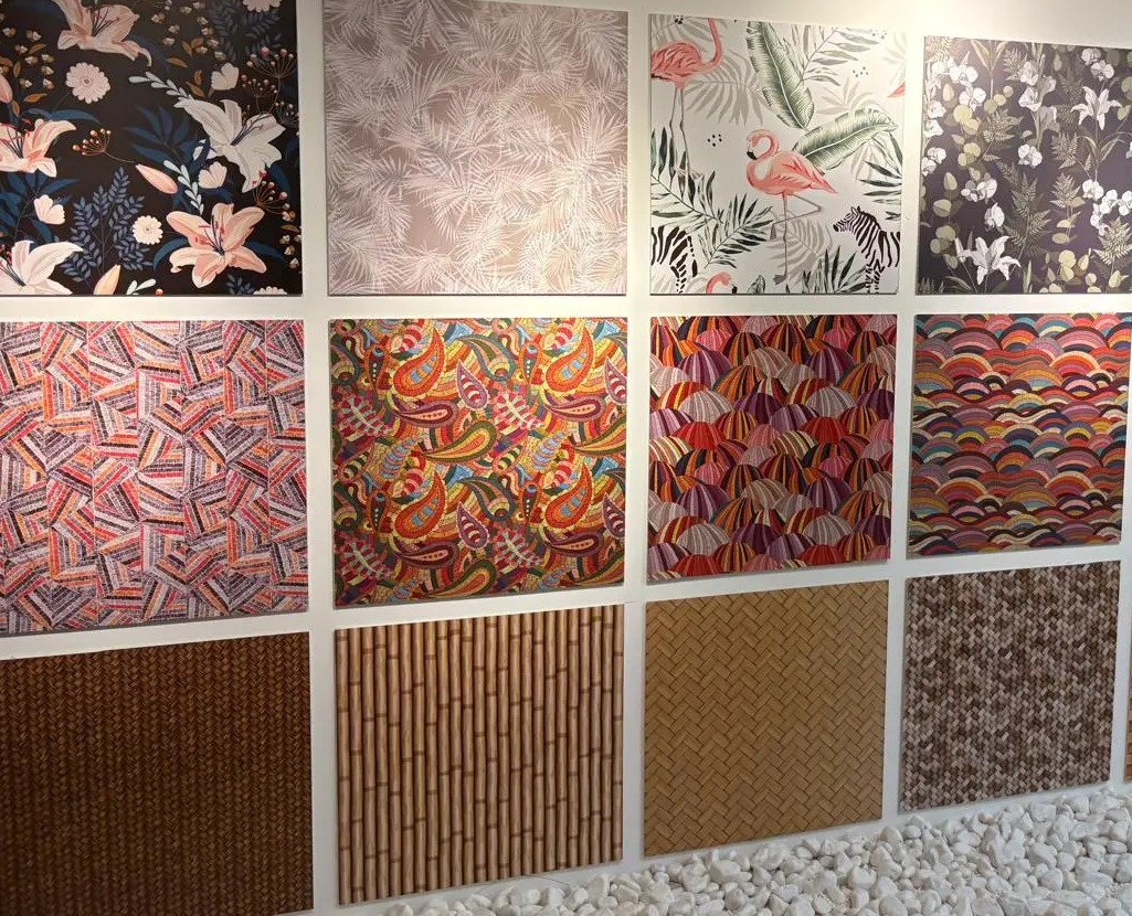 3D 圖案訂製牆板花色示範牆